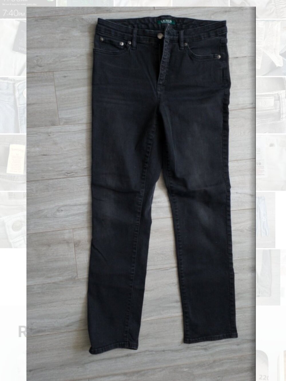LAUREN RALPH LAUREN black women's jeans size 10